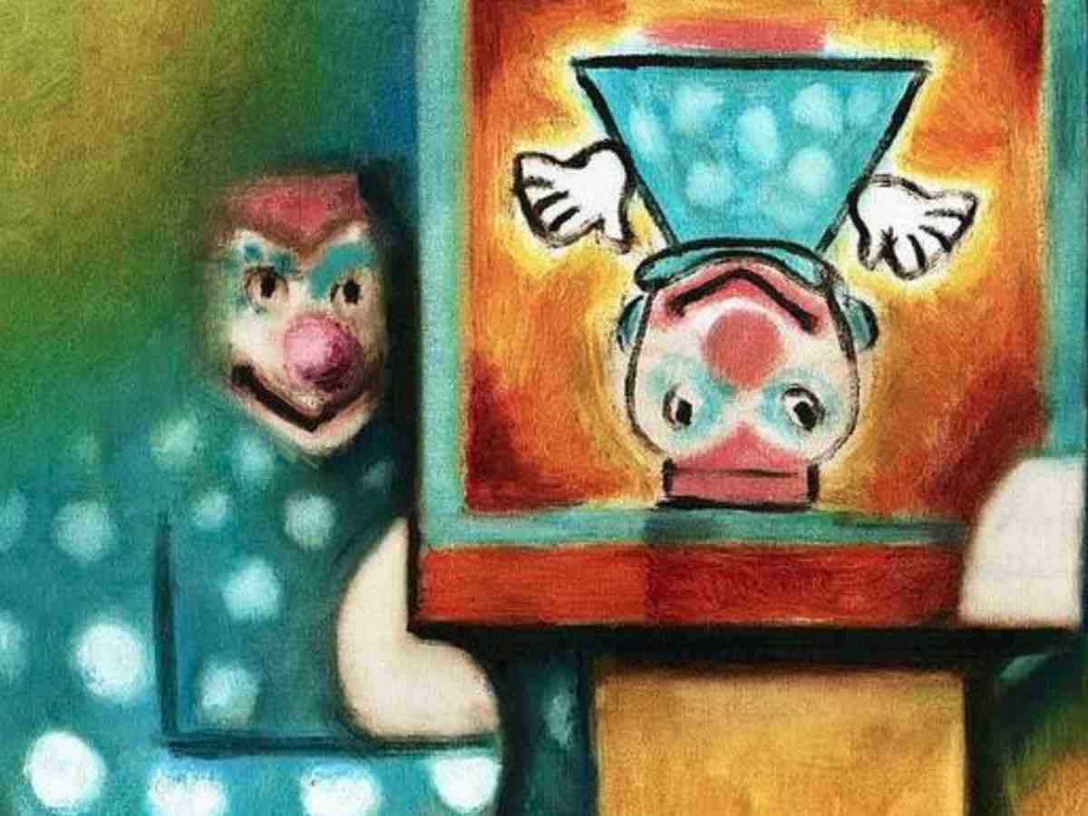 Clever Clown Painting That’ll Make You Think Outside the Box