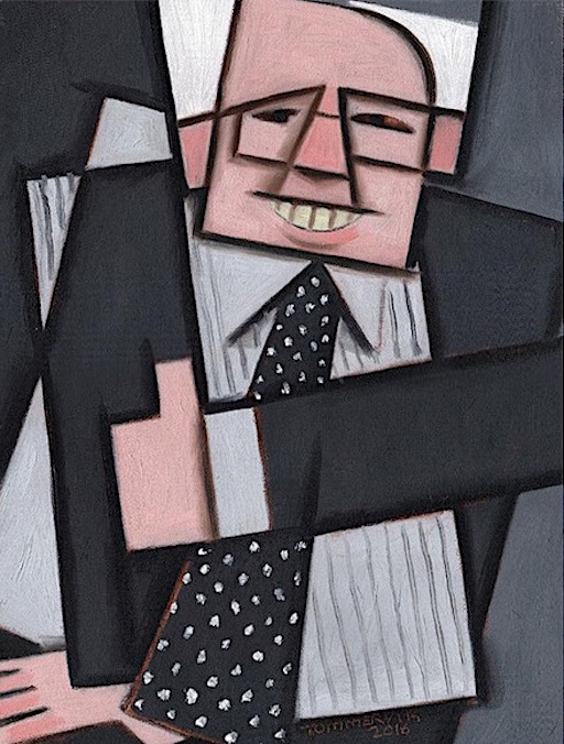 Cool Abstract Bernie Sanders Painting