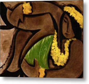 hawaiian metal wall art