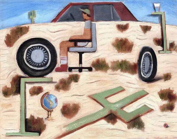 abstract sureealism painting