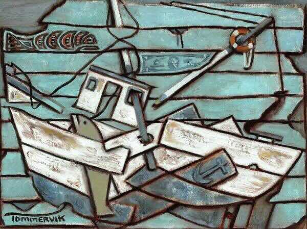 boat wall art