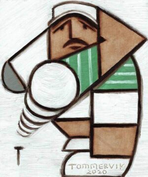 golf art print