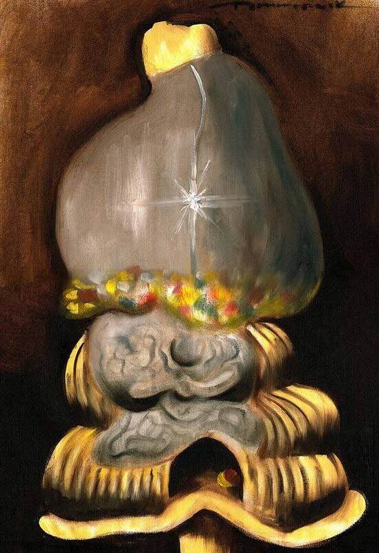 gumball machine painting
